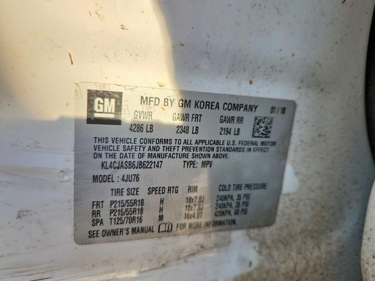 2018 Buick Encore Preferred