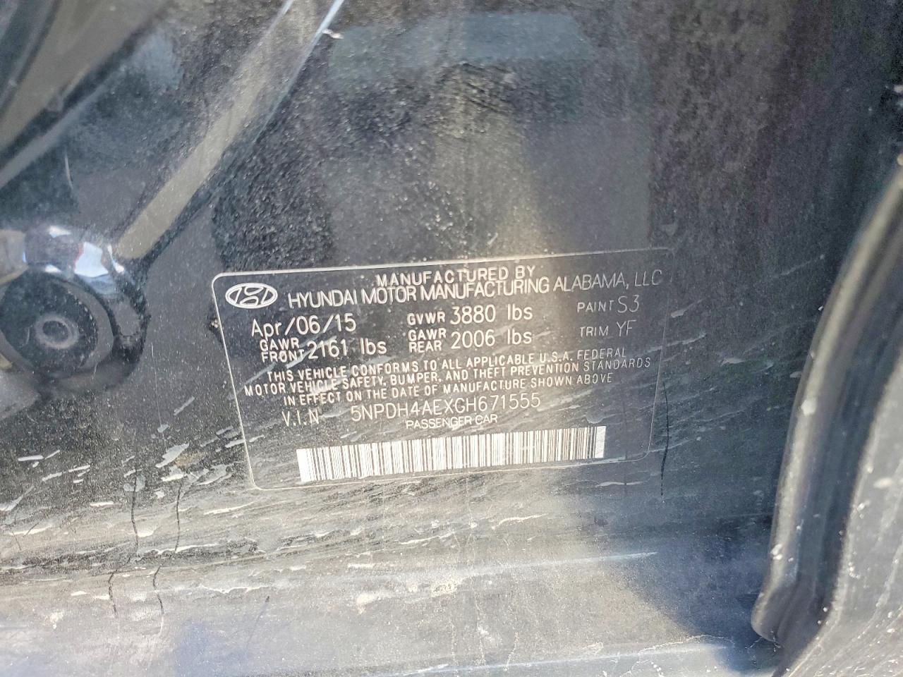 2016 Hyundai Elantra se