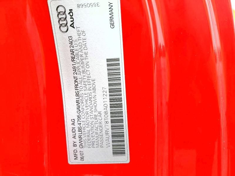 2008 Audi S5 Quattro