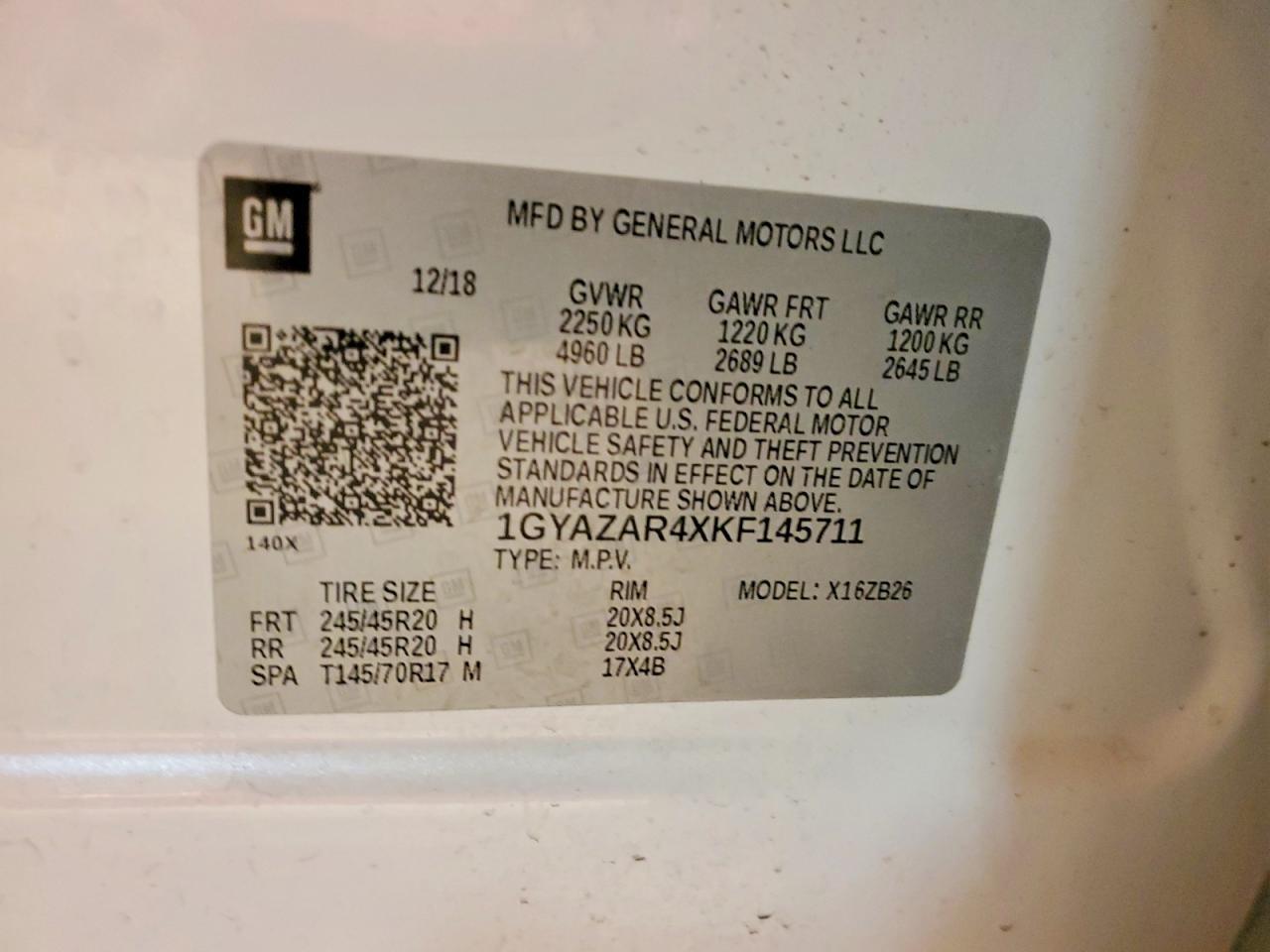 2019 Cadillac XT4 Luxury