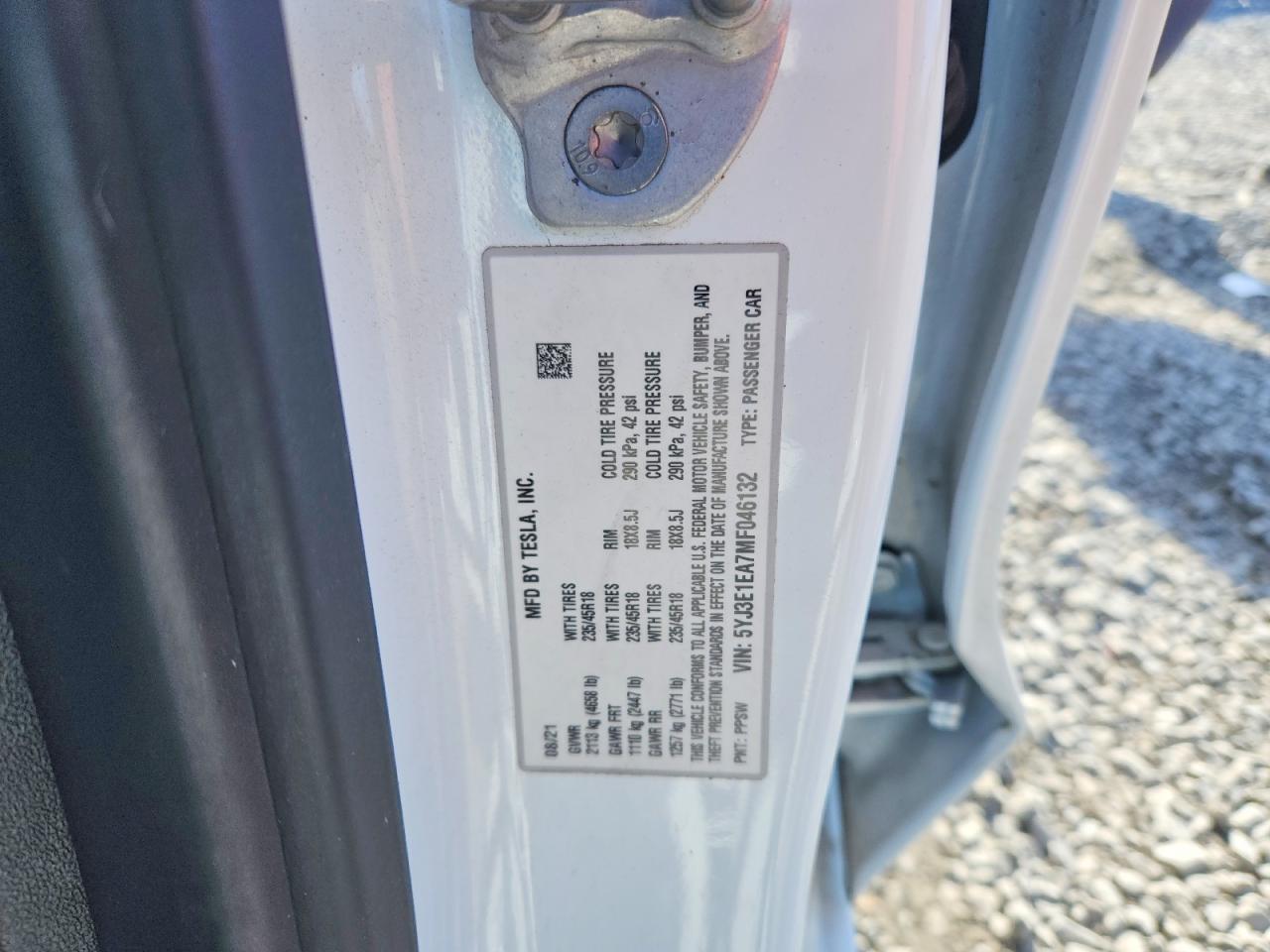 2021 Tesla Model 3