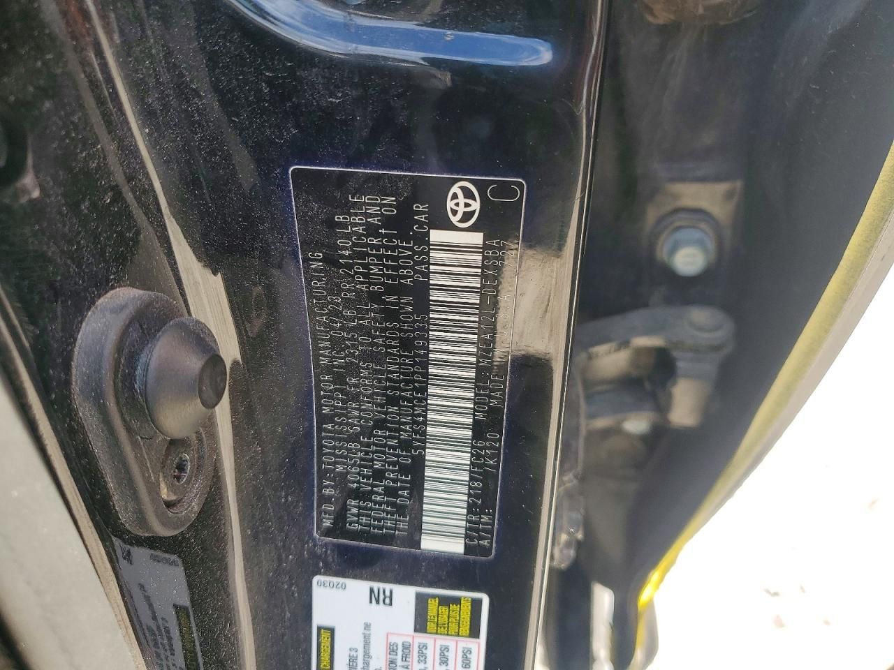 2023 Toyota Corolla se