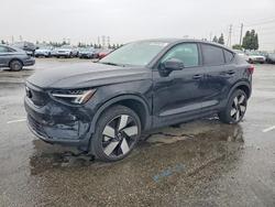 Salvage cars for sale from Copart Rancho Cucamonga, CA: 2024 Volvo C40 Recharge Plus