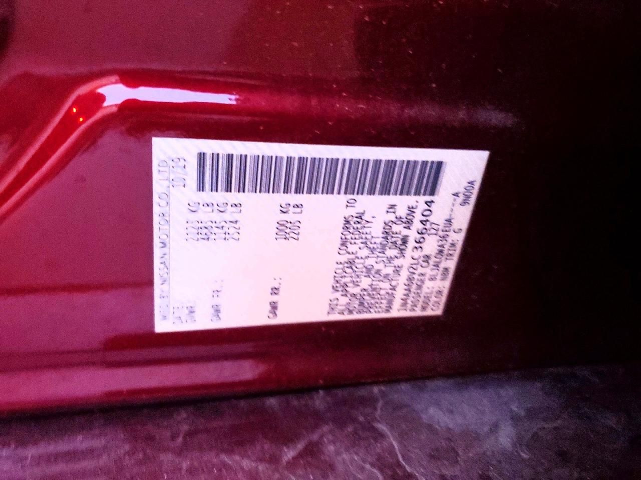 2020 Nissan Maxima s