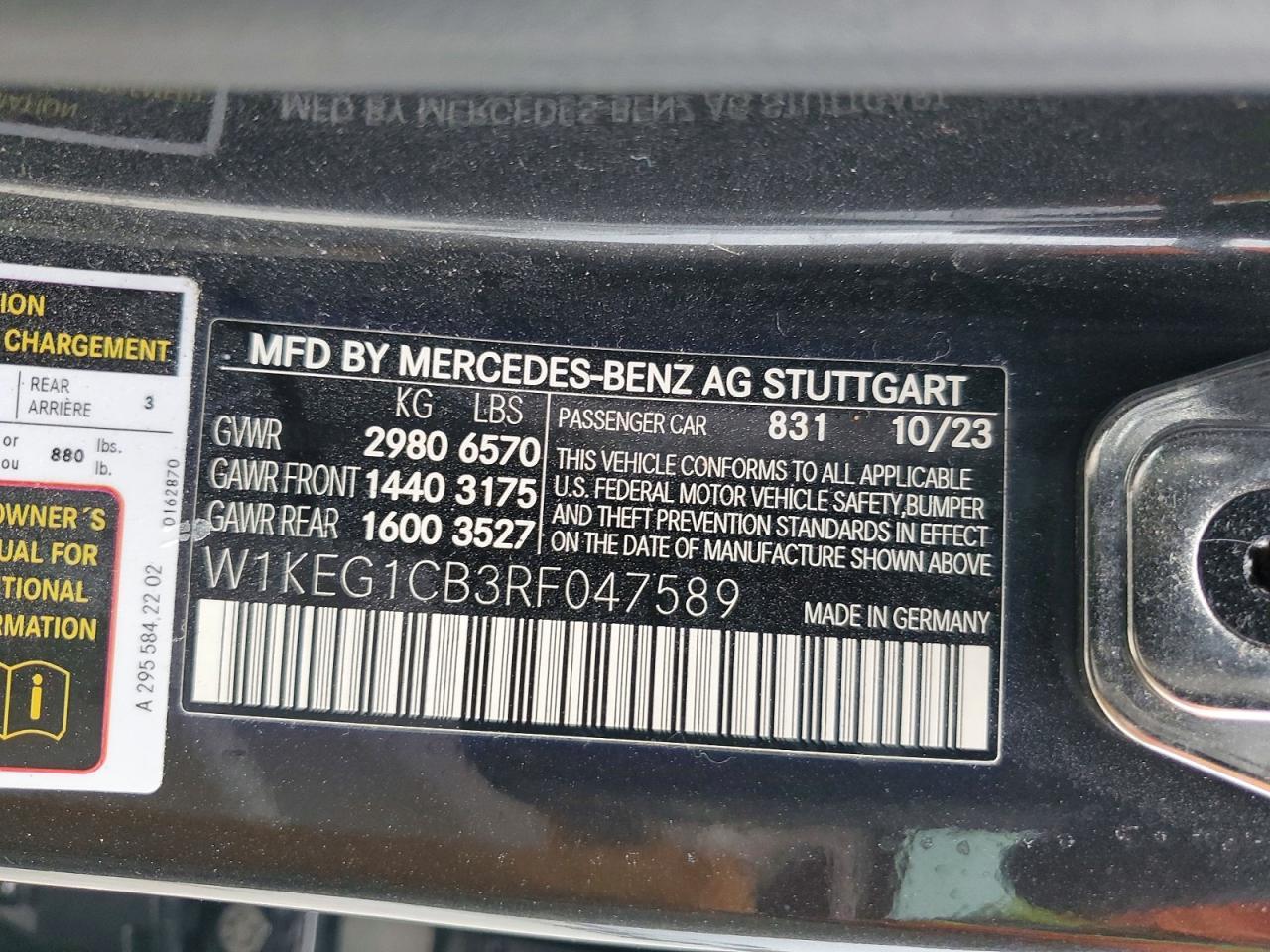 2024 Mercedes-Benz Eqe Sedan 350 4matic