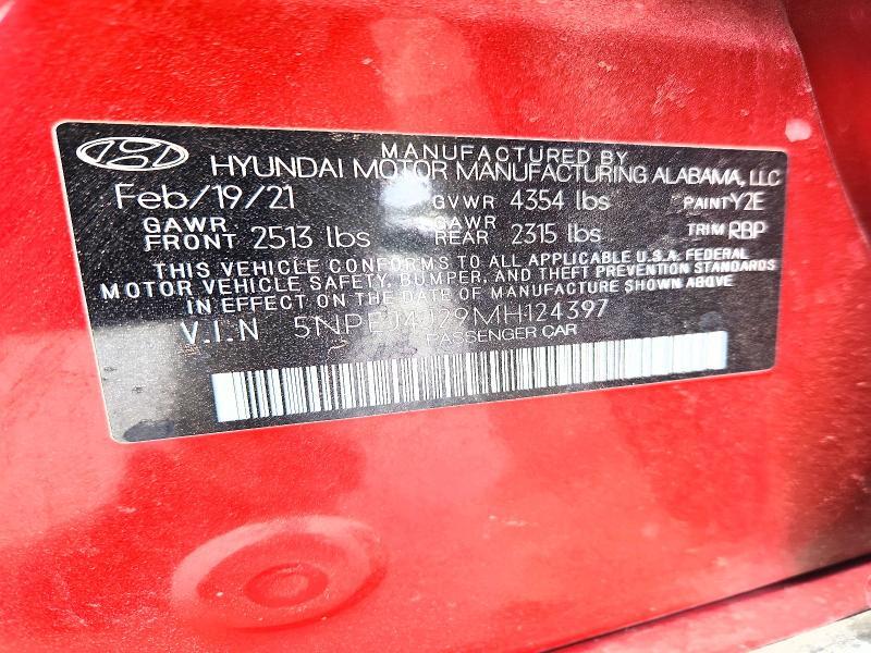 2021 Hyundai Sonata sel Plus