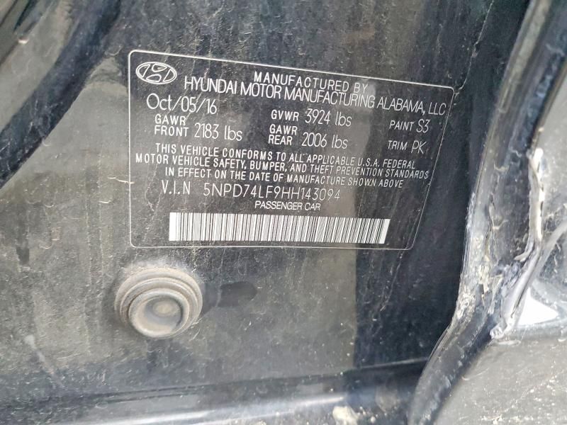 2017 Hyundai Elantra se