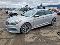 Hyundai salvage cars for sale: 2015 Hyundai Sonata Sport