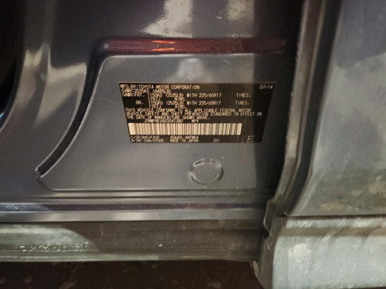 2014 Toyota Rav4 xle
