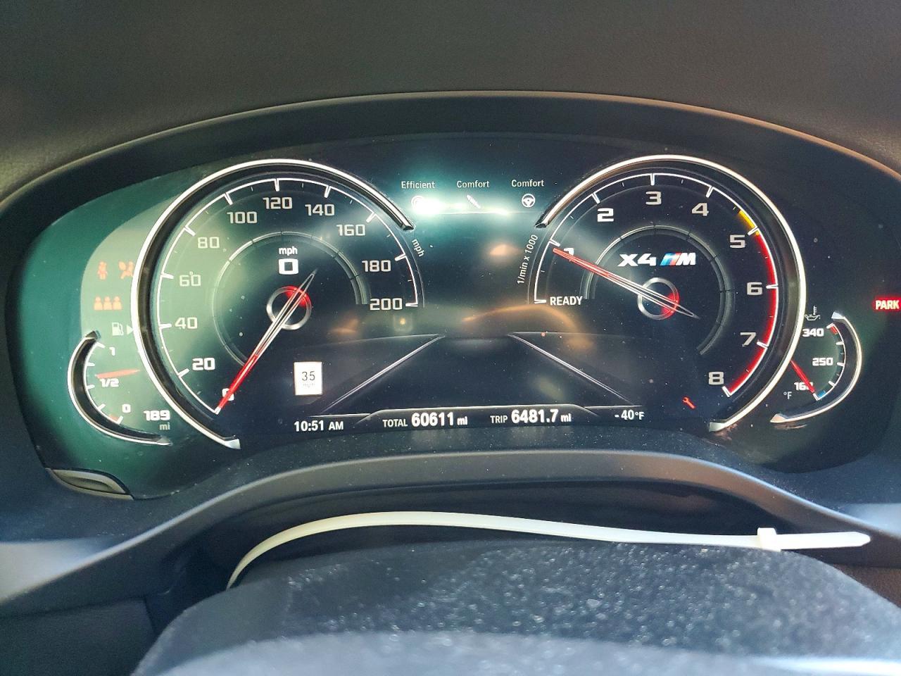 2020 BMW X4 m Competition