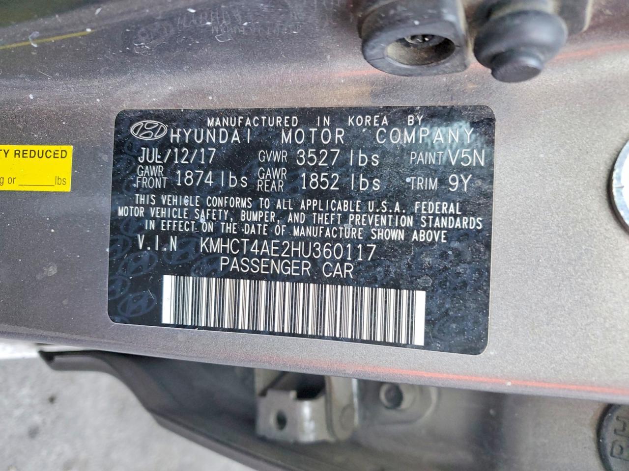 2017 Hyundai Accent se