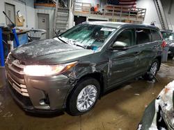 2017 Toyota Highlander se en venta en Ham Lake, MN