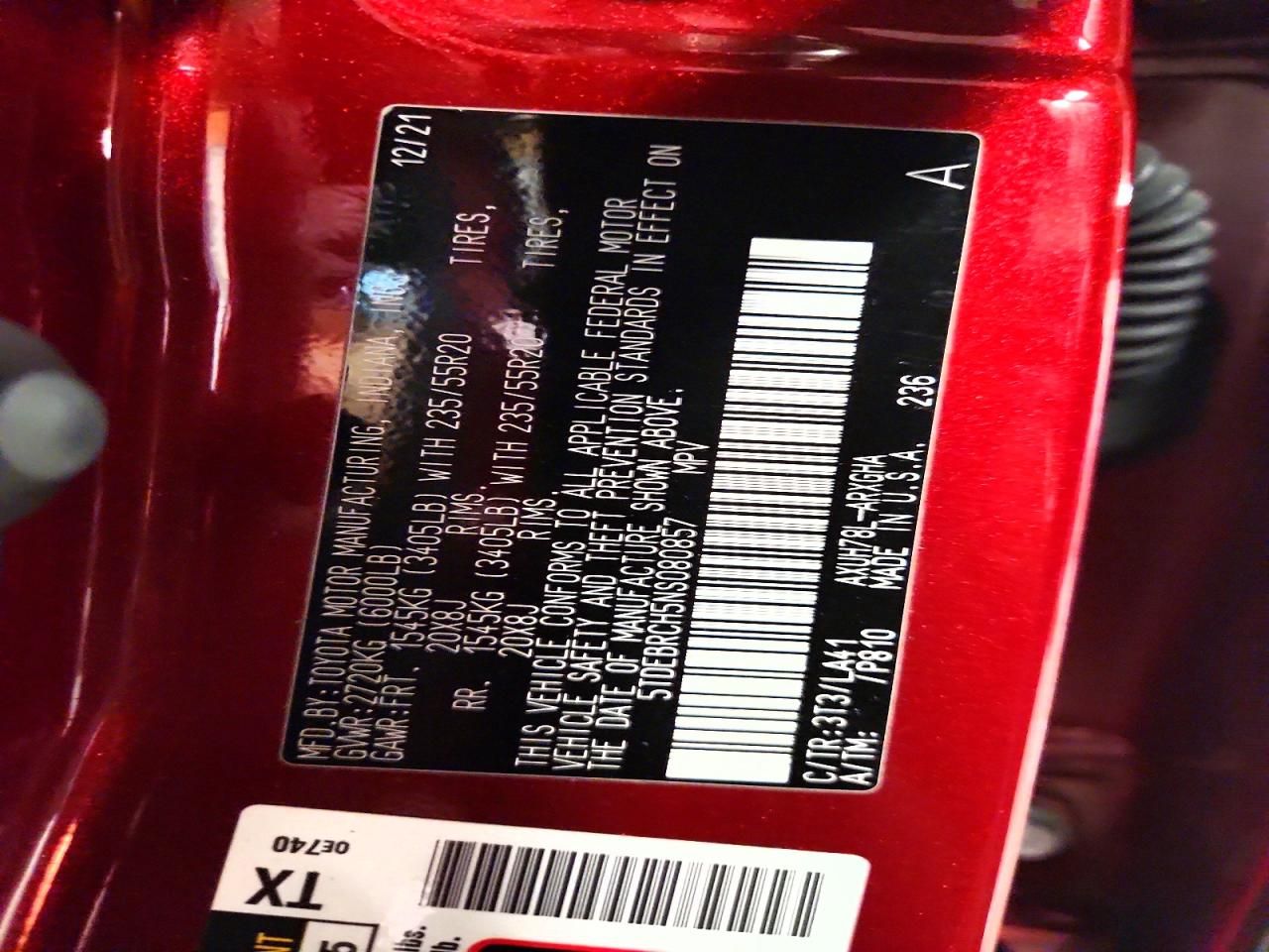 2022 Toyota Highlander Hybrid Platinum