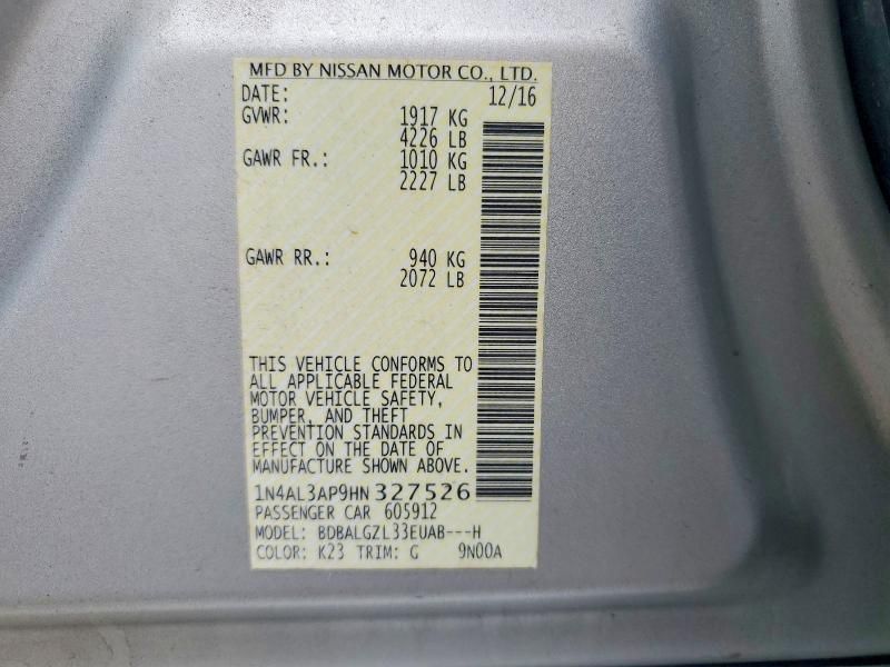 2017 Nissan Altima 2.5