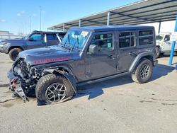Jeep Wrangler salvage cars for sale: 2024 Jeep Wrangler Rubicon