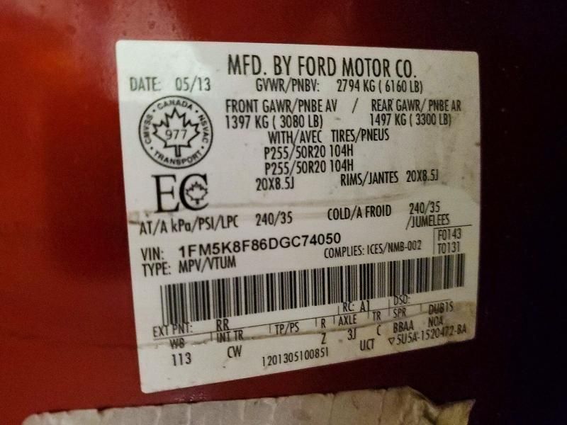 2013 Ford Explorer Limited