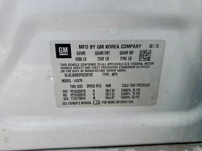 2015 Buick Encore Convenience
