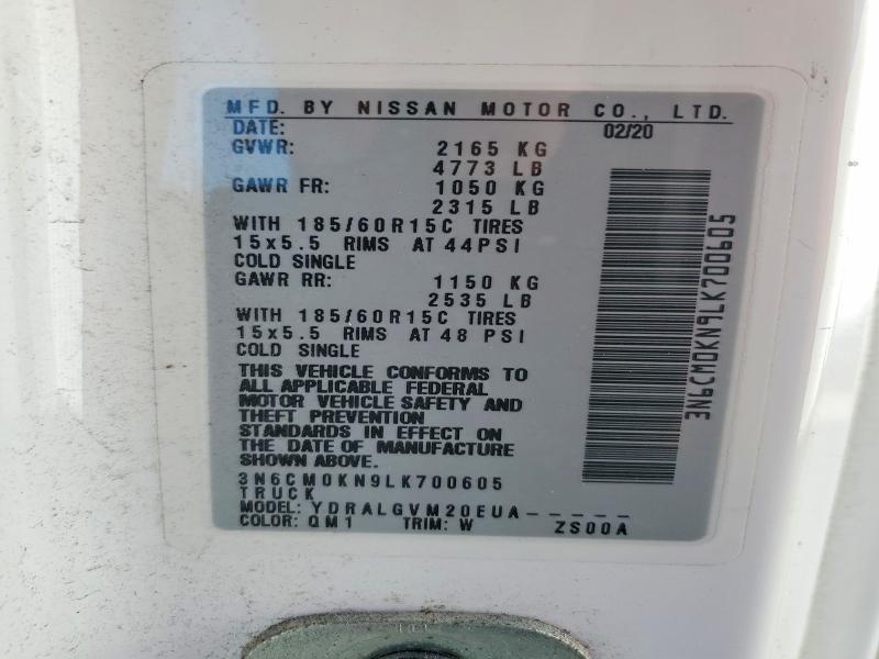 2020 Nissan NV200 Delivery Van