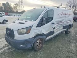 Salvage trucks for sale at Mebane, NC auction: 2023 Ford Transit 350 Utility / Service Van