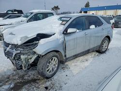 2022 Chevrolet Equinox lt en venta en Woodhaven, MI
