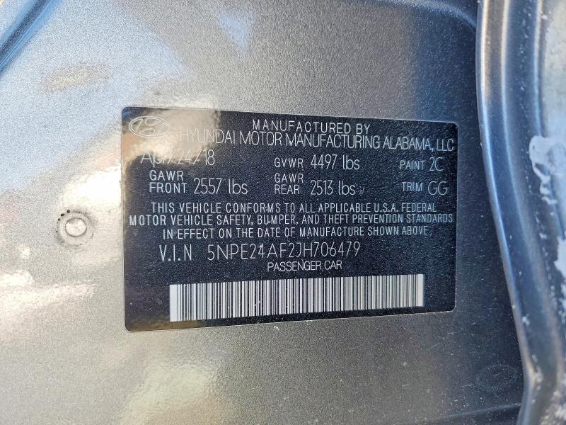 2018 Hyundai Sonata se