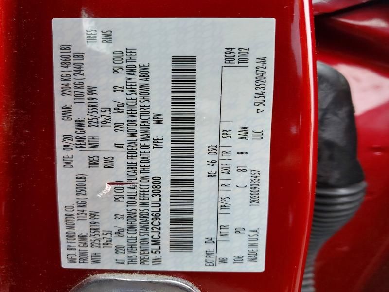 2020 Lincoln Corsair Reserve