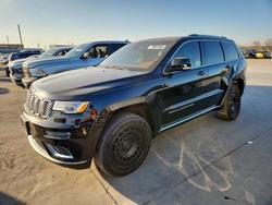 Jeep salvage cars for sale: 2017 Jeep Grand Cherokee Summit