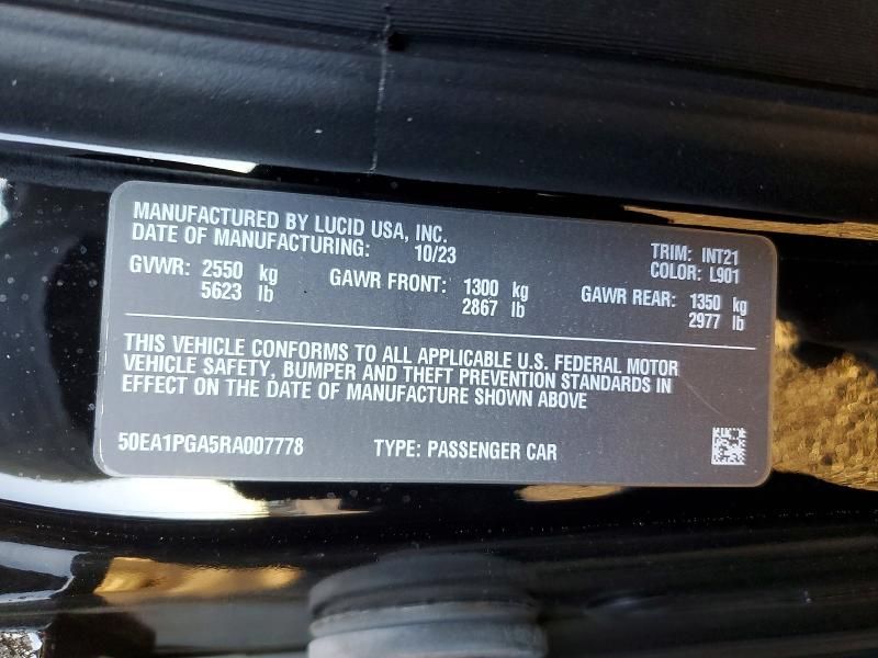 2024 Lucid Motors Air Pure