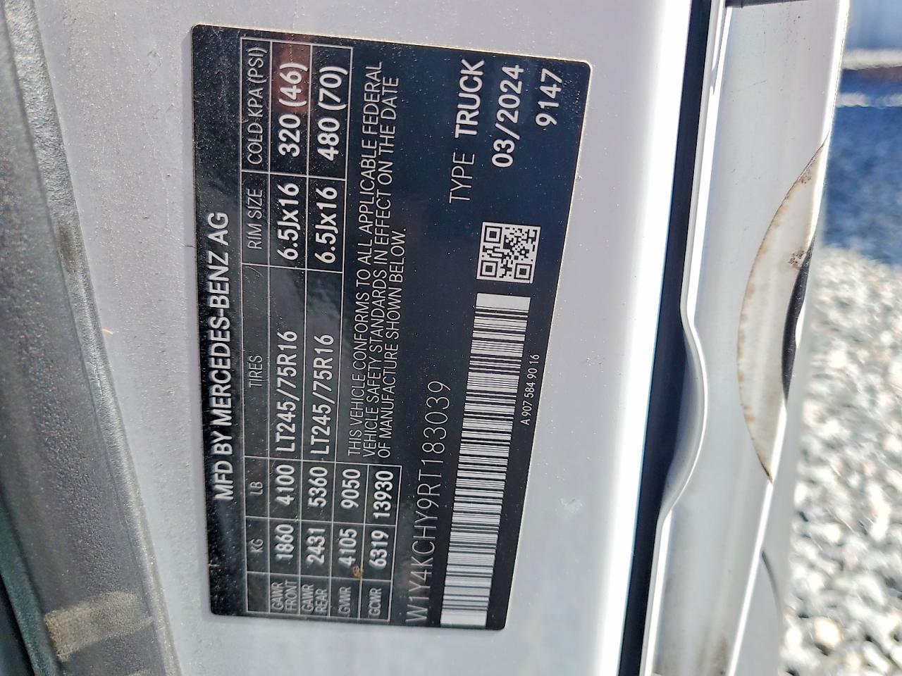 2024 Merz Sprinter 2-Delivery Van