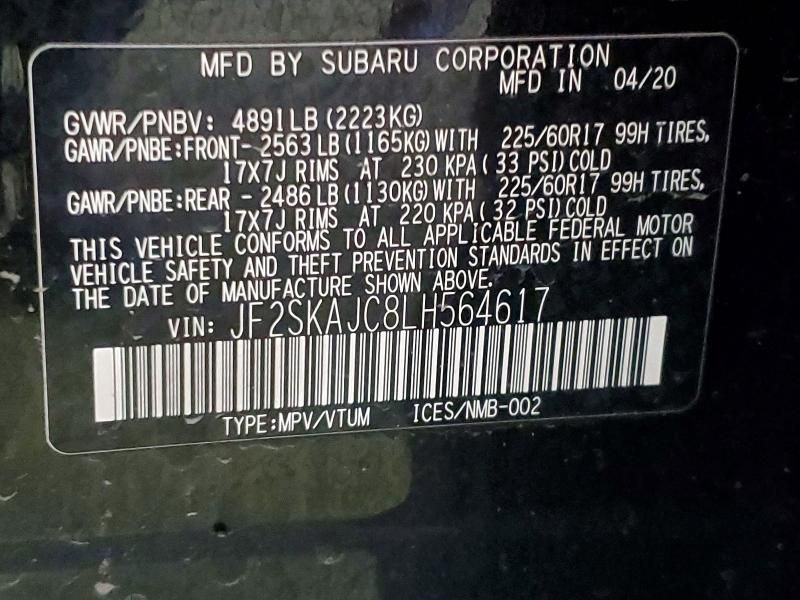 2020 Subaru Forester Premium