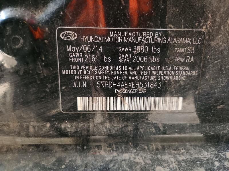 2014 Hyundai Elantra se