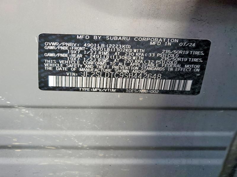 2025 Subaru Forester Touring