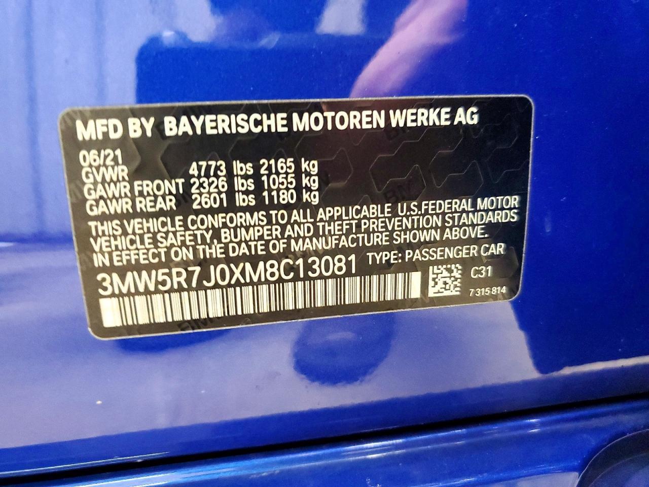 2021 BMW 330xi