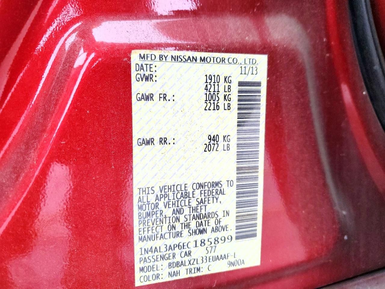 2014 Nissan Altima 2.5