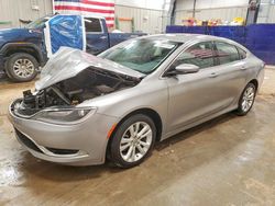 Chrysler 200 salvage cars for sale: 2015 Chrysler 200 Limited