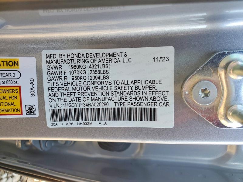 2024 Honda Accord ex