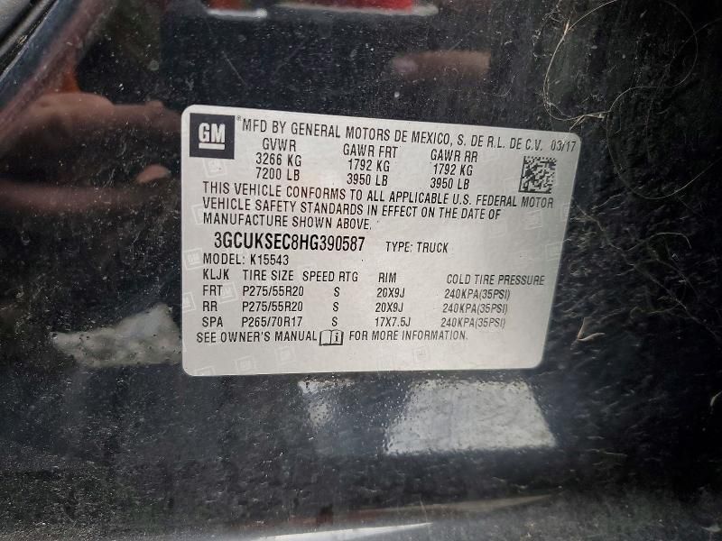 2017 Chevrolet Silverado K1500 ltz