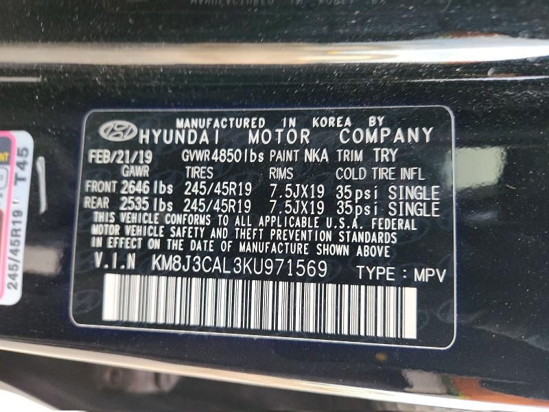 2019 Hyundai Tucson Limited