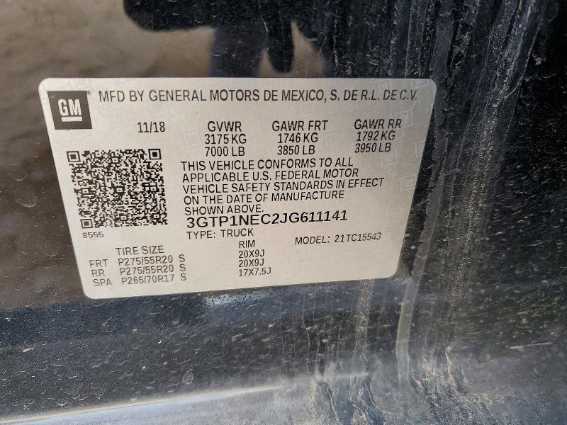 2018 GMC Sierra C1500 slt
