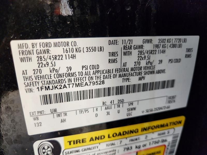 2021 Ford Expedition max Limited