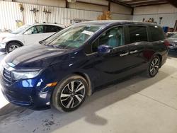 Honda salvage cars for sale: 2021 Honda Odyssey Touring