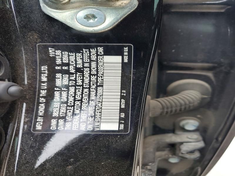 2018 Honda Civic Sport