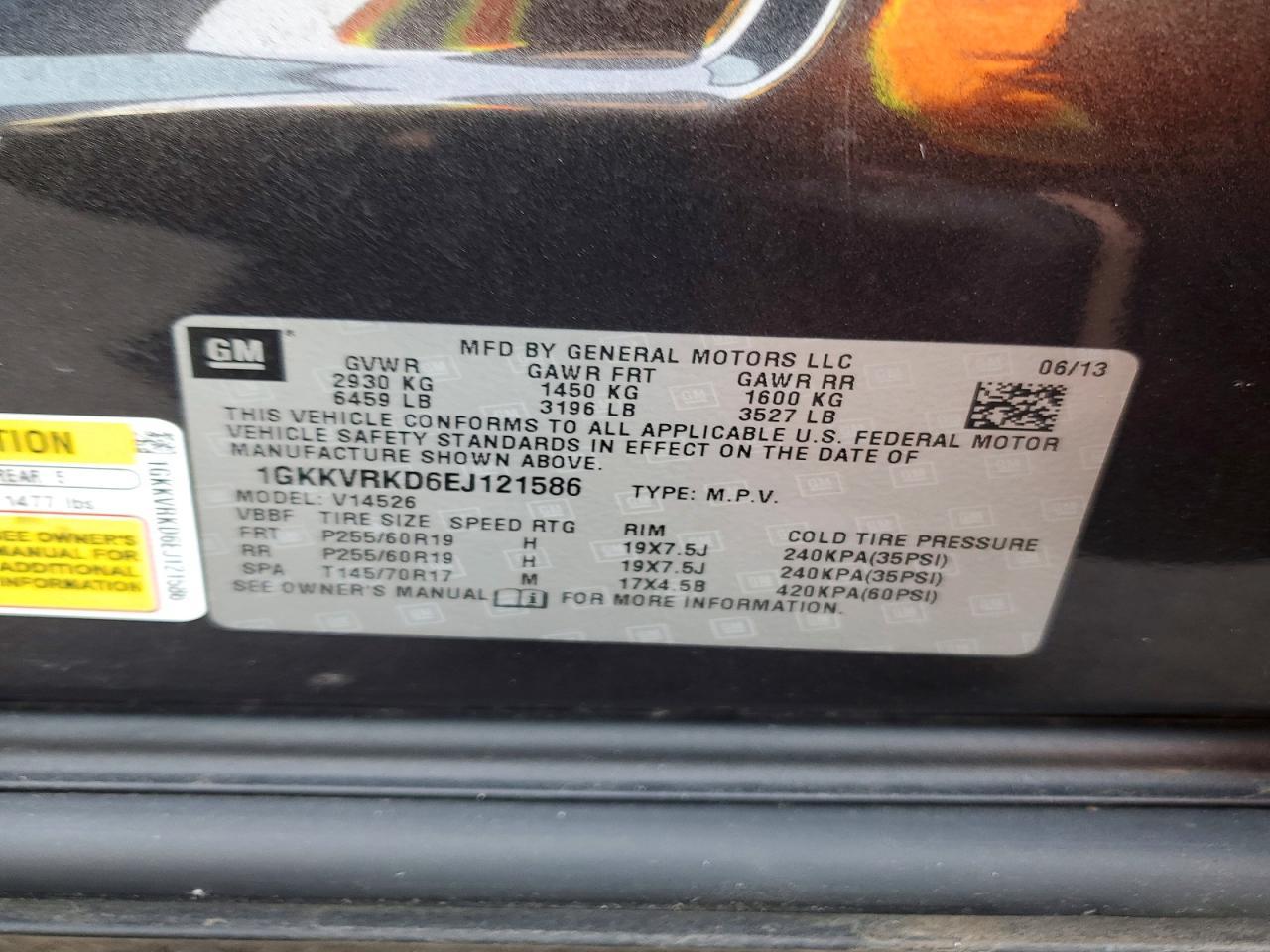 2014 GMC Acadia Slt-1