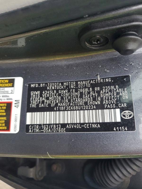2011 Toyota Camry Base