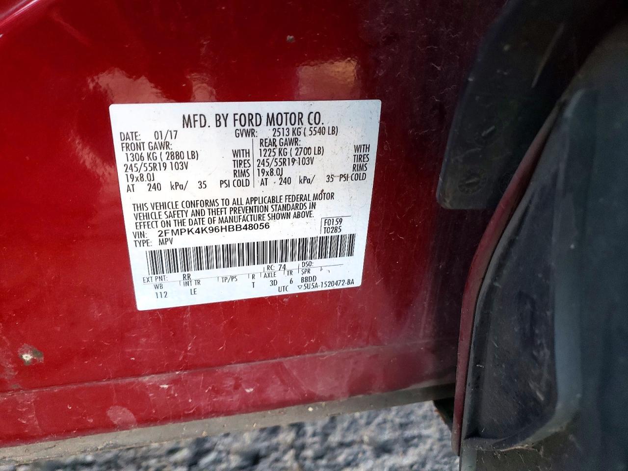 2017 Ford Edge Titanium