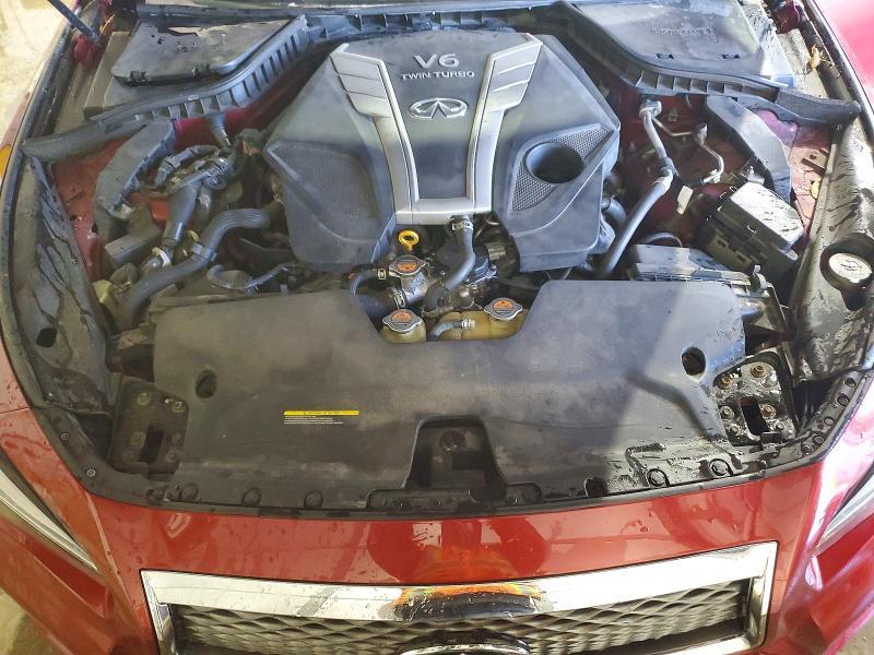 2016 Infiniti Q50 red Sport 400
