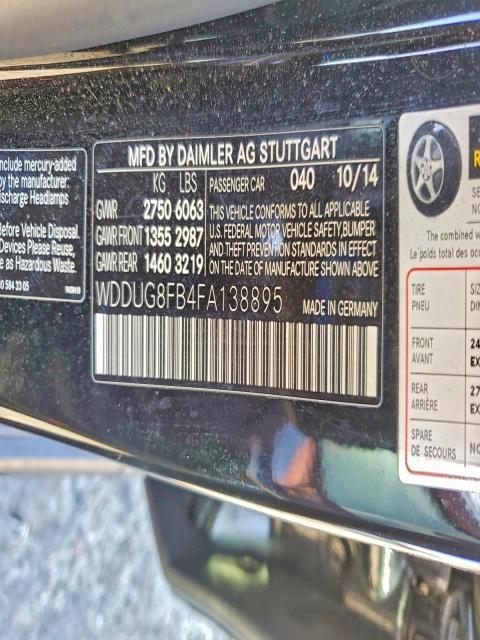 2015 Mercedes-Benz S 550 4matic