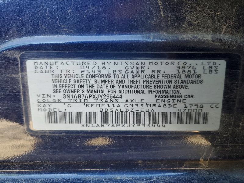 2018 Nissan Sentra s