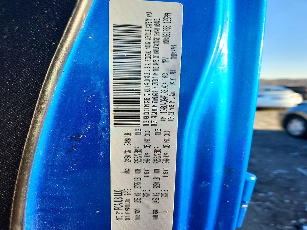 2015 Jeep Wrangler Unlimited Sport