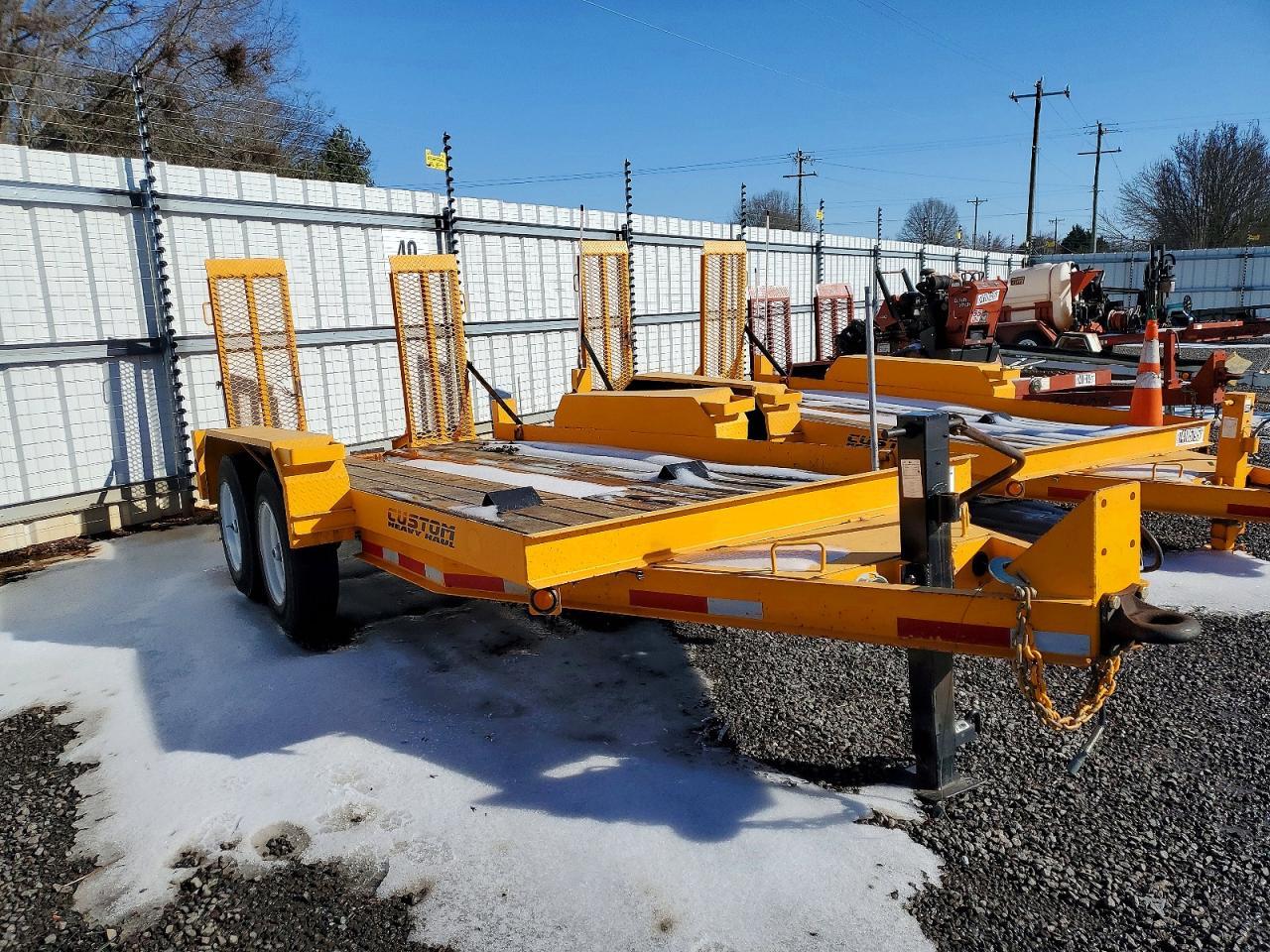 2020 Lucon 5T142BW-HDP Equipment Trailer